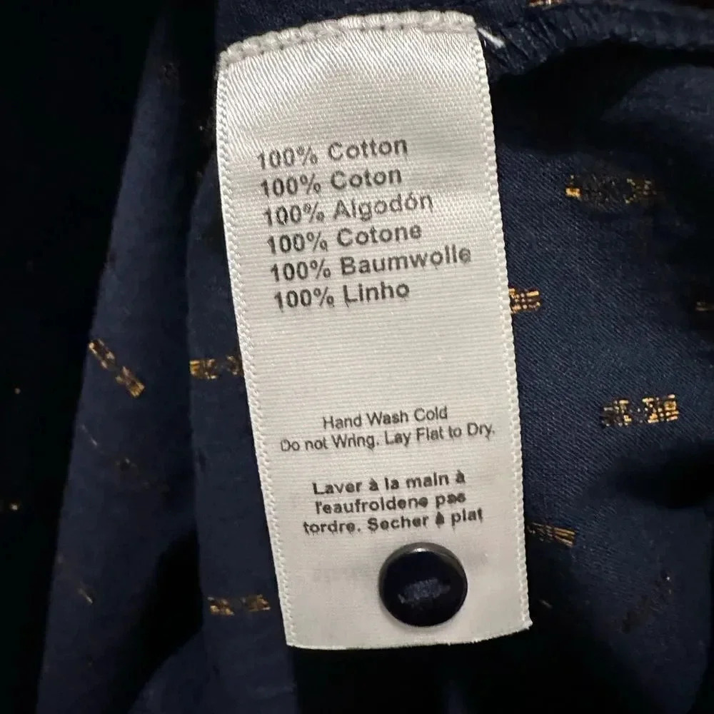 Emerson Fry India Collection Lucy Lake Dot Dress sz S - Picture 13 of 14